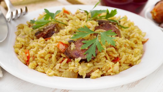 arroz con tropezones | receta de Al Sur Gourmet